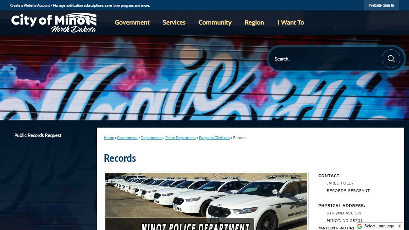 Records | Minot, ND